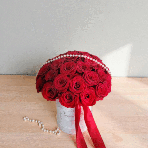 Eternal Ruby Rose Bouquet