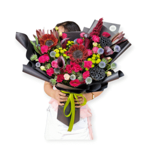 Crimson Elegance Grand Bouquet