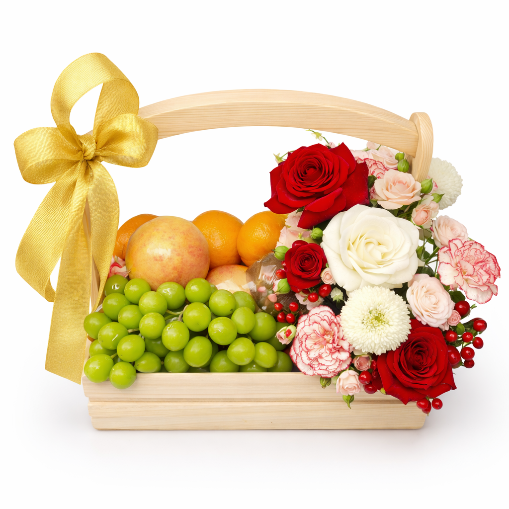 Golden Bloom Basket - Image 3