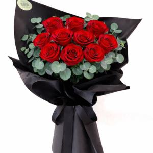 Midnight Passion. 10 Roses